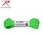 Rothco USA Paracord 550 Type 3 Safety Green 30m/100ft Nylon Carousel 2