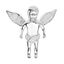 Premium Bling - 925 Sterling Silver Angel Pendant Carousel 1