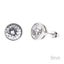Iced Out Bling Stainless Steel Ear Stud - BEZEL Carousel 1