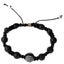 Iced Out Unisex Bracelet - Disco Ball ONE black Carousel 1