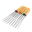 8 Pieces 32-Inch Colorful Telescopic Roasting Marshmallow Barbecue Skewers BBQ S Carousel 1