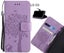 LG G3 case leather wallet case embossed cat & tree pattern Carousel 1