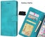 Galaxy Alpha case executive leather wallet case Carousel 1