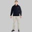 Swanndri Mariner Zip Neck Sweater - Navy or Charcoal - Size S to 3XL Carousel 2