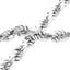 925 Sterling Silver Bling Chain - ROPE DC 8mm Carousel 2