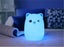 Night Light, Bud bear Silicone Lamp, Rechargeable, Tap can Change color Carousel 5