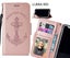 LUMIA 950 Case Wallet Leather Case Embossed Anchor Pattern Carousel 1