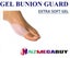 NEW Gel Bunion Protector Toe Straightener Alignment Pain Guard Pad Cushion Carousel 1