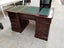 MAHOGANY PARTNER DESK Carousel 5