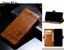 Oppo R11s case retro leather wallet slim cow hide finish brown Carousel 1