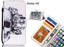 Nokia X6 case 3 card leather wallet case printed ID Carousel 1