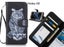 Nokia X6 case 3 card leather wallet case printed ID Carousel 1