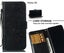 Nokia X6 Case Leather Wallet case embossed unicon pattern Carousel 1