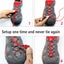 1 Pair Elastic No-Tie Shoelaces for Sport Shoes (White) Carousel 9