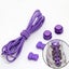1 Pair Elastic No-Tie Shoelaces for Sport Shoes (White) Carousel 10