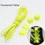 1 Pair Elastic No-Tie Shoelaces for Sport Shoes (White) Carousel 14