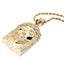 Iced Out Bling Hip Hop Pendant - JESUS gold Carousel 2