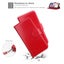 Galaxy A10s A107 case triple wallet PU leather 9 cards ID 3 pockets red Carousel 7