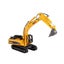 Die-cast Digger Excavator, HUINA 1:50, Die-cast Metal Excavator Model Carousel 3