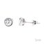 Iced Out Bling Stainless Steel Ear Stud - BEZEL Carousel 3