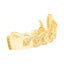 One size fits all Top Grillz - Zirconia Curb Cuban Carousel 2