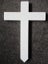 White wooden cross for pet cemetery Carousel 1
