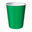 Emerald Green Cups Paper 266ml - Pack of 24 Carousel 1