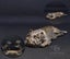"Westie Yoga" Mini Bronze West Highland Terrier Sculptures by N J Lewis Carousel 5