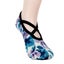 Clearance Sell - 3 Pairs Lace-up Printed Anti Slip Yoga Socks Carousel 9