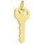 Premium Bling - 925 Sterling Silver KEY Pendant Carousel 2