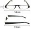 BLACK - I-Mag Executive European Style Reading Glasses with Hard Slide Open Case Carousel 4