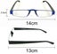 BLUE - I-Mag Executive European Style Reading Glasses with Hard Slide Open Case Carousel 5