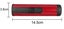 RED - I-Mag Executive European Style Reading Glasses with Hard Slide Open Case Carousel 4