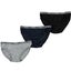 Duke London Mens Big Tall Jersey Three Pack Briefs - Blk/Nvy/Gry Carousel 1