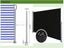 RETRACTABLE AWNING 1.6m(H) x 3.0m(L) FREIGHT FREE south island - Black or Grey Carousel 8
