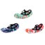Clearance Sell - 3 Pairs Lace-up Printed Anti Slip Yoga Socks Carousel 3