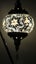 Turkish Mosaic Large Swan Lamp White - 46cm Carousel 2