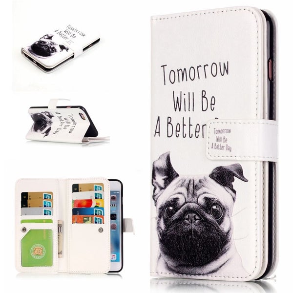 iPhone 5C Multifunction wallet leather case Carousel 1