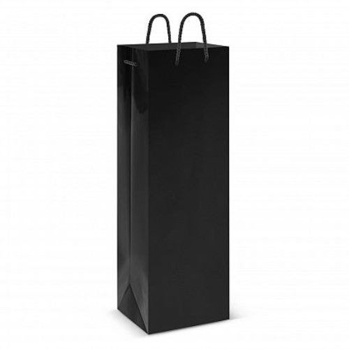 Laminated Wine Bag - Pack of 50 (Black) Carousel 1