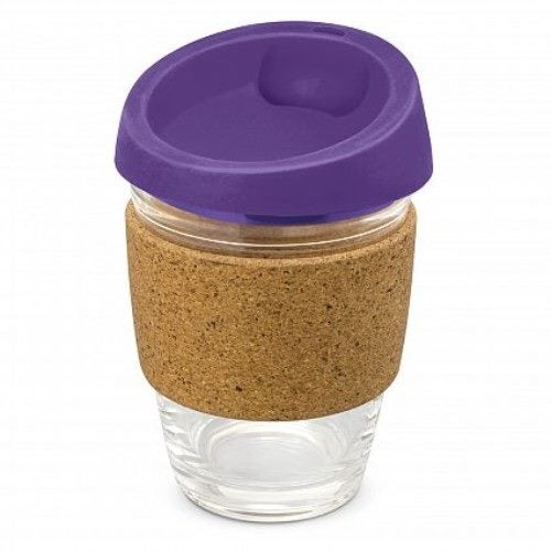 Metro Cup with Cork Band (Purple) Carousel 1