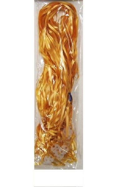 Balloon Ribbon And Seal - Pre-Cut X 50 Units - Gold Carousel 2