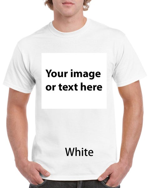 Gildan Heavy Cotton T-Shirt printing,Custom T-Shirt print, T-Shirt printing Carousel 1