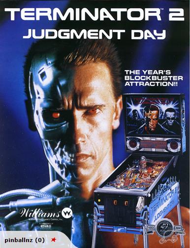 Terminator 2 Pinball Ring Set Carousel 1