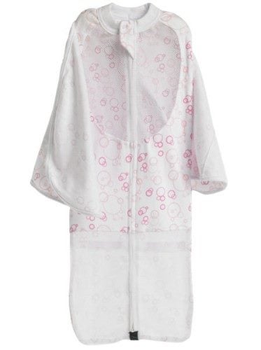 Summer Dreamswaddle (Small) - Pink Bubbles Carousel 1