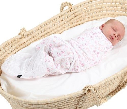 Summer Dreamswaddle (Small) - Blue Bubbles Carousel 2