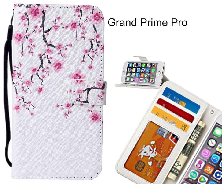 Grand Prime Pro case leather wallet case printed ID Carousel 1