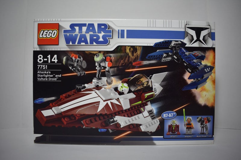7751 Lego Star Wars Ahsokas Starfighter And Vulture Droid Trade Me