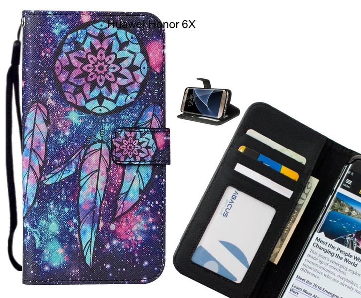 Huawei Honor 6X case leather wallet case printed ID Carousel 1