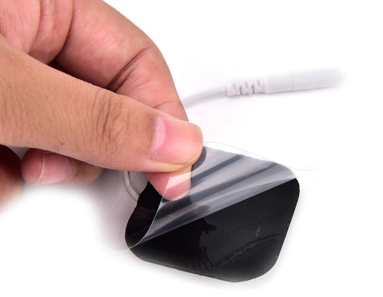 10PC XL Replacement Pads for Tens Machine Massager - 5 x 5cm Carousel 3