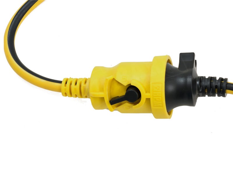 Heavy Duty Extension Cord with Clamping Socket 10M Carousel 3
